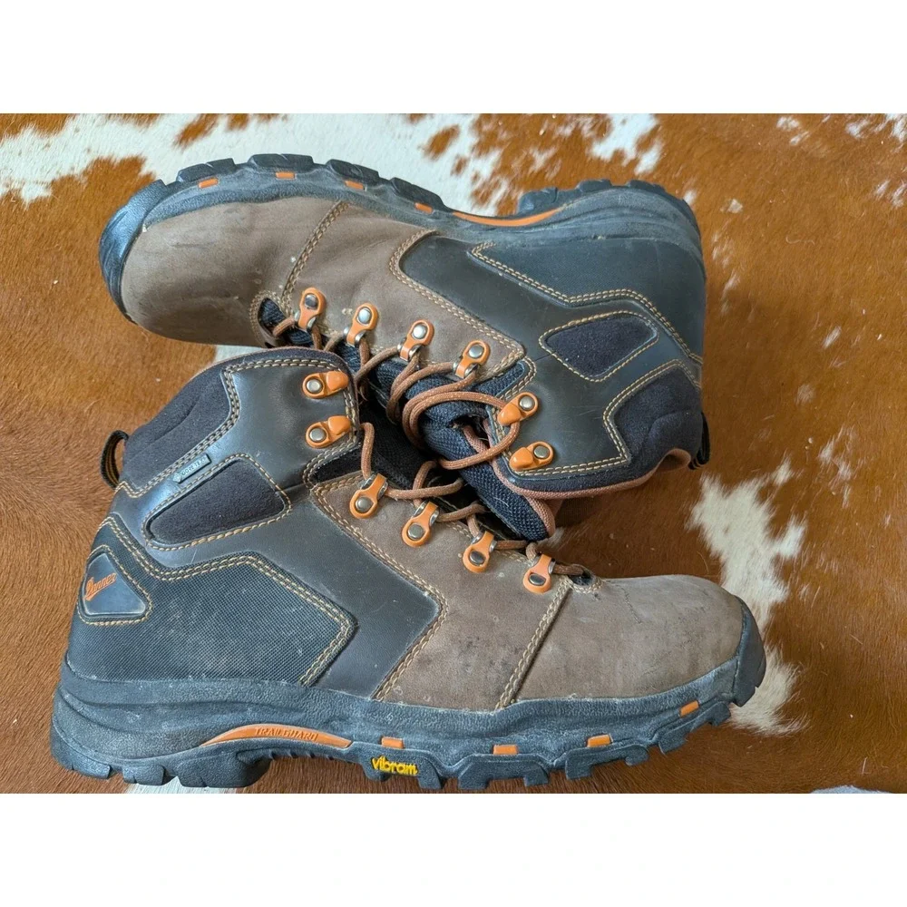 Danner Vicious 4.5 Mens 13 Gore-Tex Work Boots Brown Leather 13860